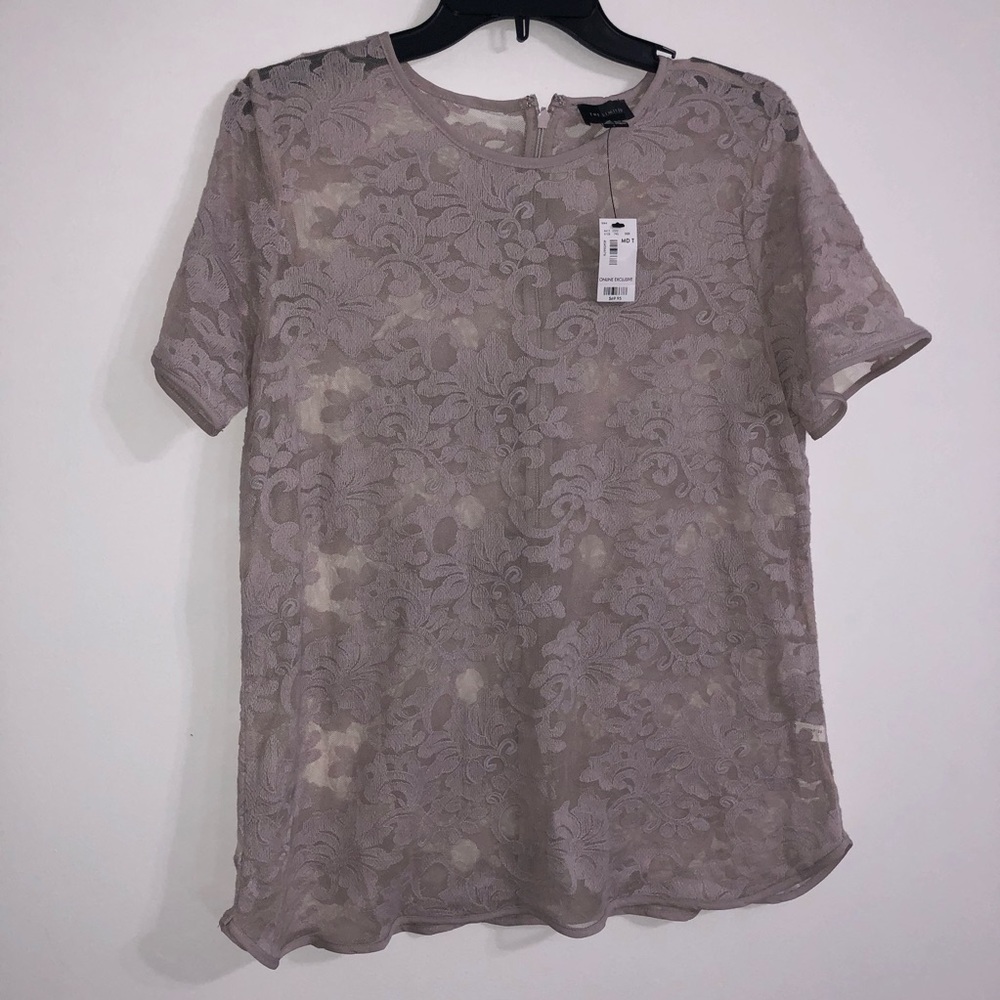 Lace Lavender Detailed The Limited Top